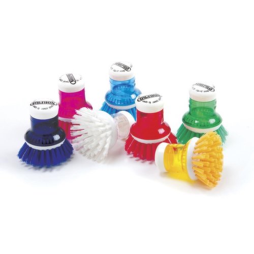 Pastry Brush & Baster, Assorted Colors, Nylon, 8.25-In.