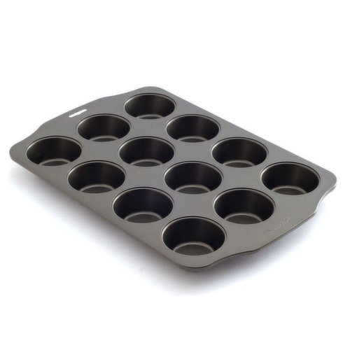 Norpro 3998 Nonstick 12-Cavity Linking Brownie Muffin Cupcake Cake Pan,  Squares 