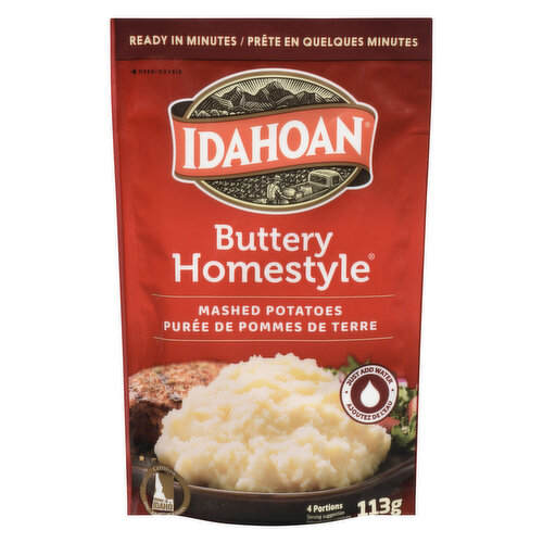 Idahoan - Instant Mashed Potatoes - Buttery Homestyle