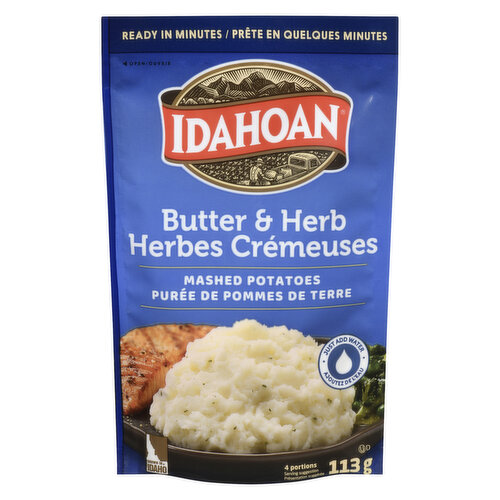 Idahoan - Mashed Potatoes - Butter & Herb