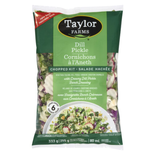 Taylor Farms - Chopped Salad Kit, Dill Pickle
