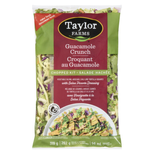 Taylor Farms - Salad Kit Guacamole