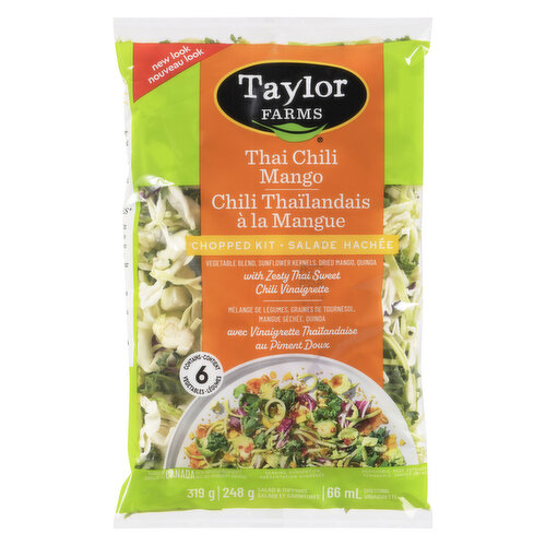 Taylor Farms - Salad Kit Thai Style Chili Mango