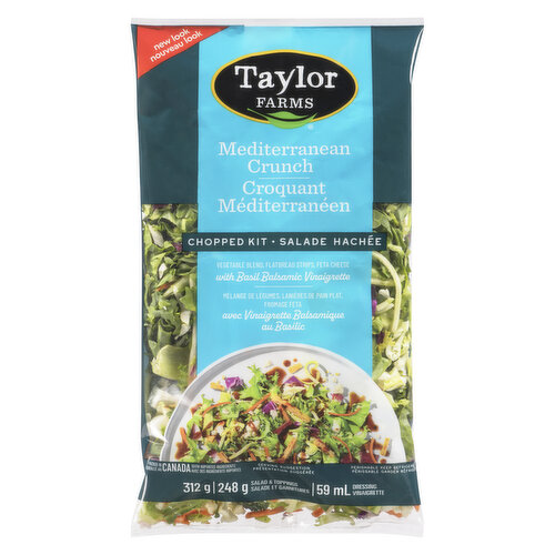 Taylor Farms - Mediterranean Crunch Chopped Salad Kit