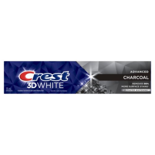 Crest - 3D White Advanced Charcoal