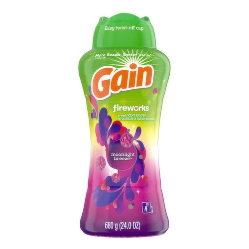 Gain - Fireworks In-Wash Scent Booster Beads, Moonlight