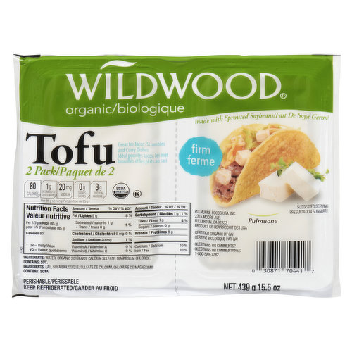 Organic Tofu Firm