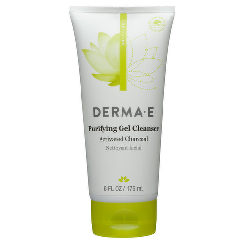 Derma E - Purifying Gel Cleanser with Activated Charcoal