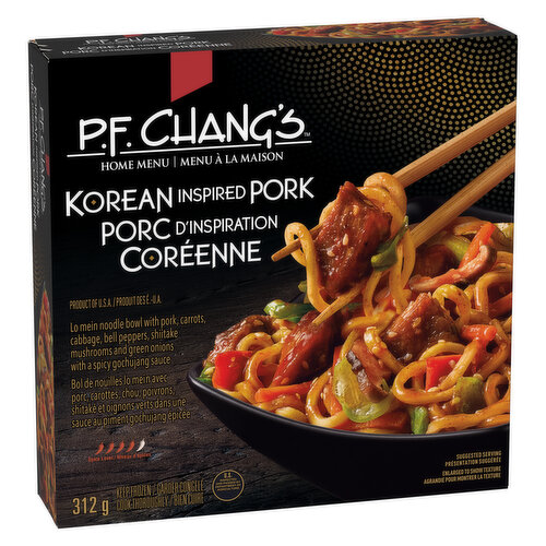 PF Changs - Korean Inspired Pork.
