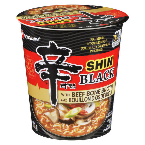 NONG SHIM - Shin Black Noodle With Beef Bone Broth