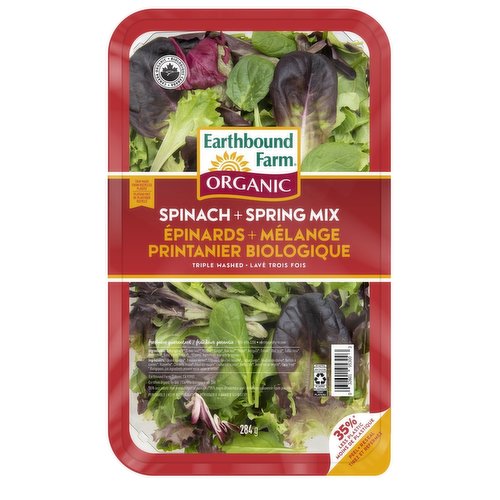 Earthbound Farm - Organic Spinach & Spring Mix