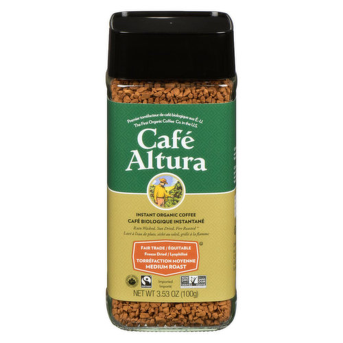 Cafe Altura - Instant Coffee Freeze Dried