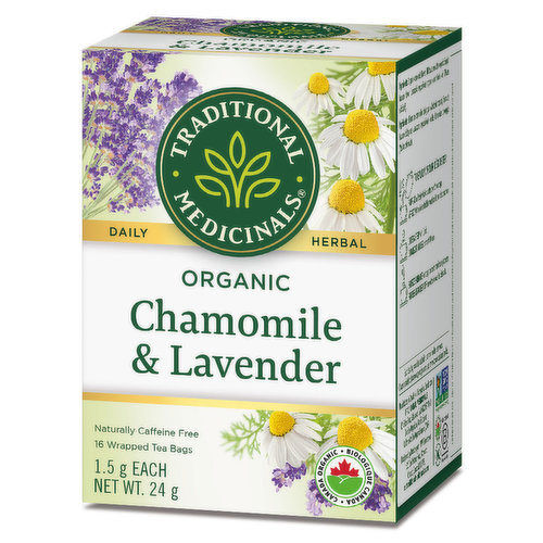 Traditional Medicinals - Tea Chamomile Lavender