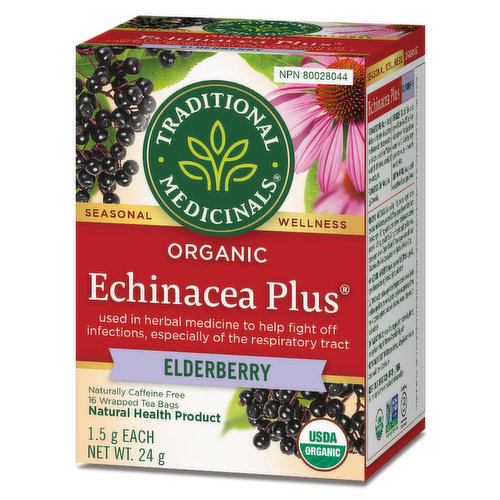 Traditional Medicinals - Tea Echinacea Elderberry