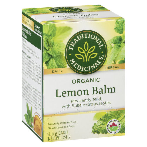 Traditional Medicinals - Tea Lemon Balm