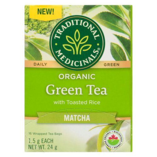 Traditional Medicinals - Green Matcha Tea