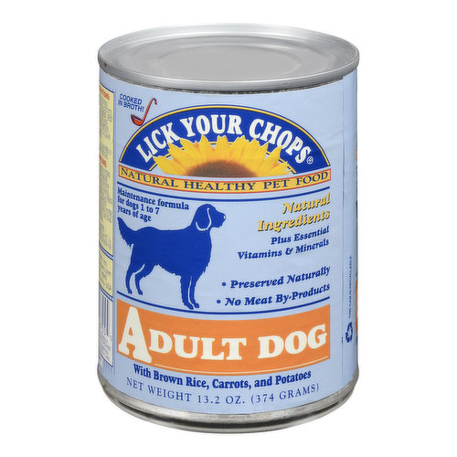 Lick Your Chops - Adult Dog Food - 374 Grams