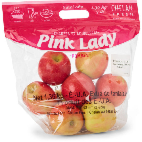 Apples - Pink Lady, 1 Bag