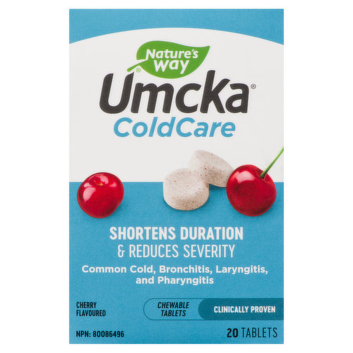 Nature's Way - Nature Way Umcka Chewables Cherry