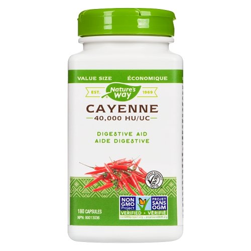 Nature's Way - Cayenne Pepper 40000 HU 450 mg