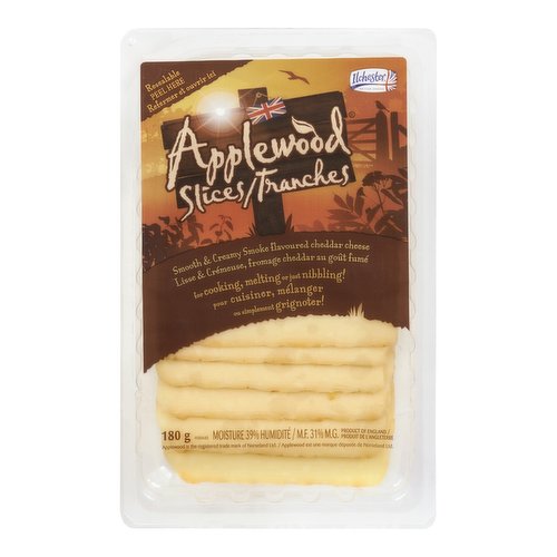 Smooth & Creamy Smoke Flavoured Cheddar Cheese. For Cooking, Melting, or Just Nibbling.