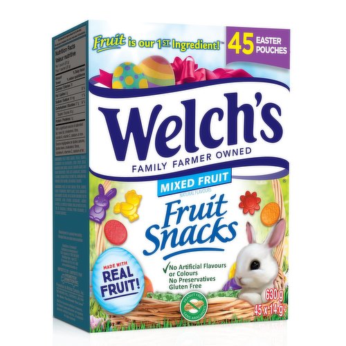 Welch's - Mixed Fruit Easter Snacks