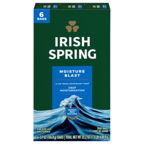 Irish Spring - Moisture Blast 6pk