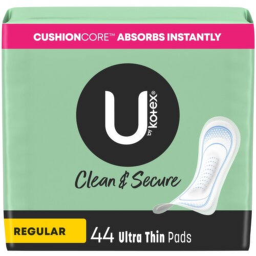 U by Kotex - UbyKotex Clean&secur Ultathin Pads Regl