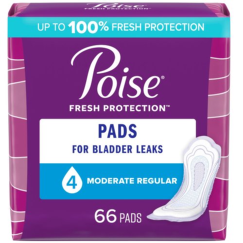 Moderate Absorbency Discreet Bladder Leakage Protection