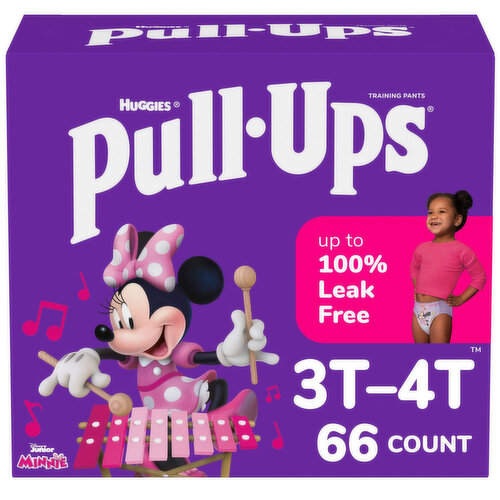 HUGGIES Pull-Ups - Learn Design Girls 3T-4T Giga