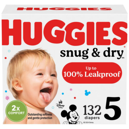 Huggies - Snug & Dry Mega Colossal Size 5