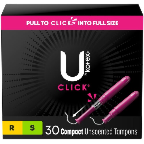 Kotex Tampons U by Kotex, Regular & Super Multipack SaveOnFoods