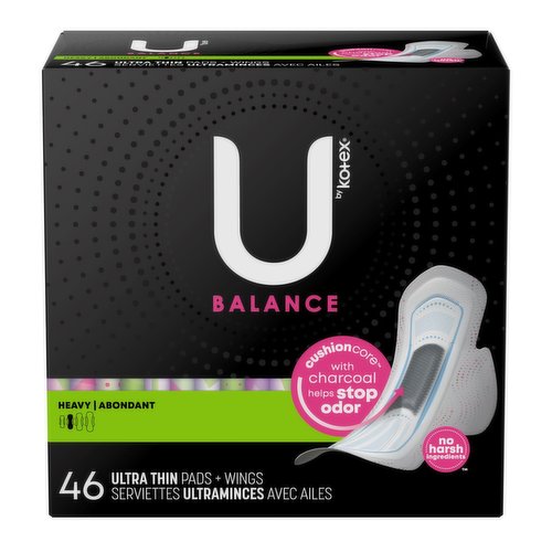 Kotex - Ultra Thin Pads + Wings - Heavy