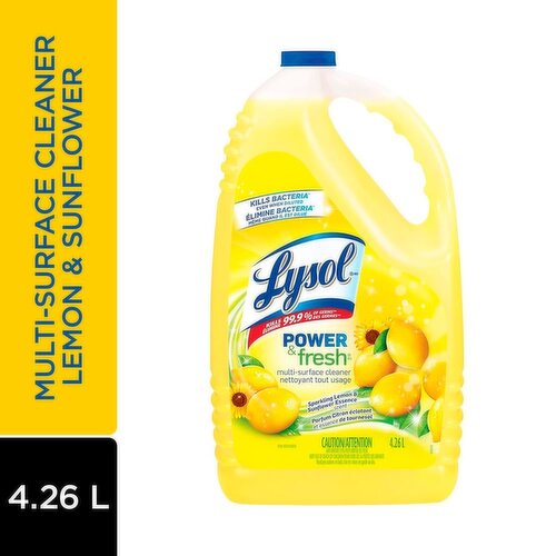 Lysol - Power & Fresh Multi-Surface Cleaner, Lemon