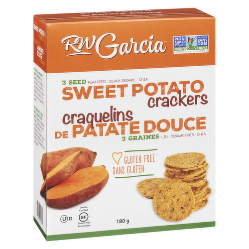 Rw Garcia - Crackers - Sweet Potato