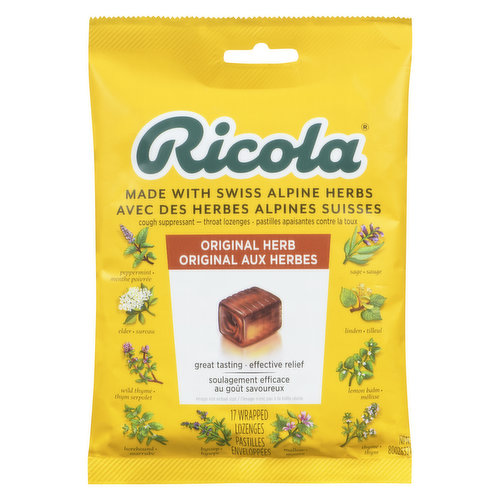 Ricola - Original Herbal Lozenges