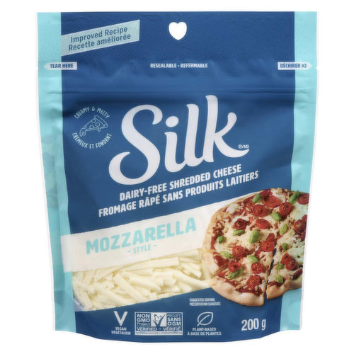 Silk - Finely Shredded Mozzarella Dairy Free