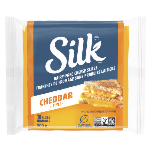 Silk - Dairy Free Cheddar Slices