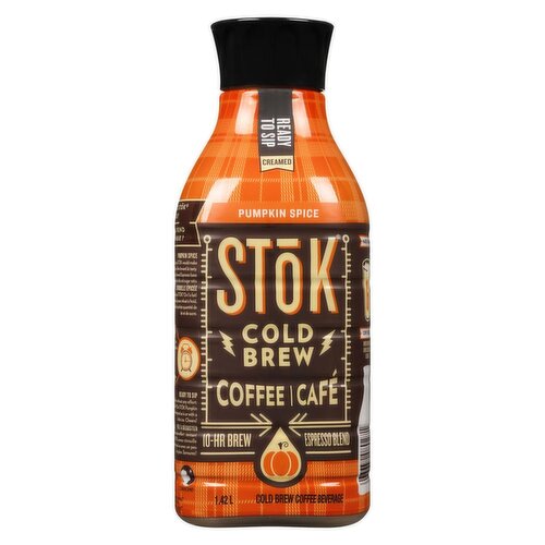 Stok - Cold Brew Pumpkin Spice, Limited Edition