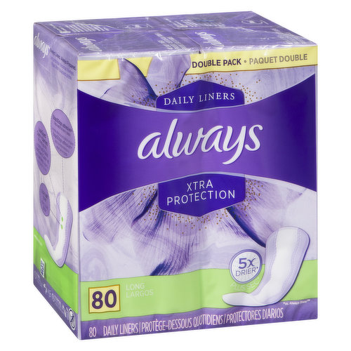 Panty Liners (Box of 80).