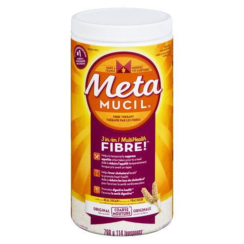 Metamucil - 3in1 Multi Health Fibre Original Coarse