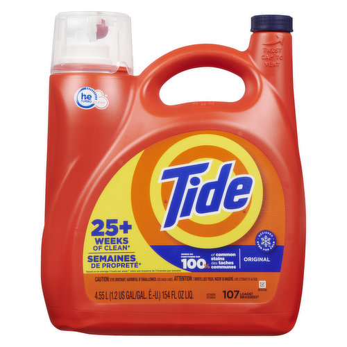 Tide - Laundry Detergent, He Original