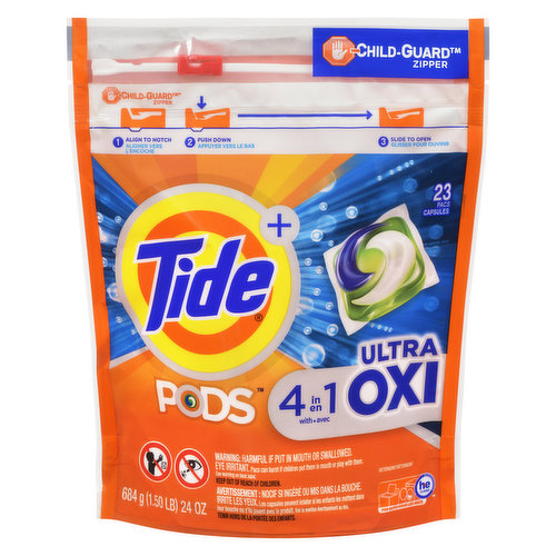 Tide - Pods 4in1 With Ultra OXI