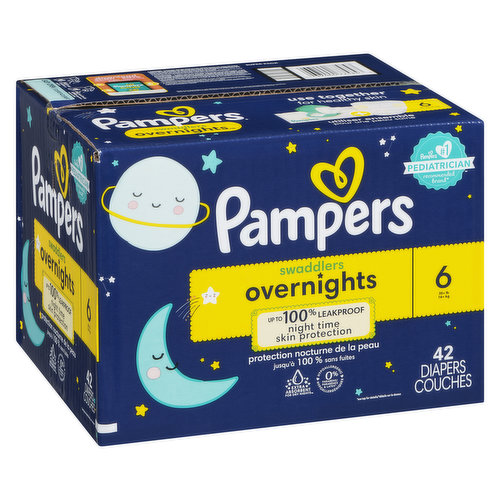 Pampers - Swaddlers Overnight Size 6