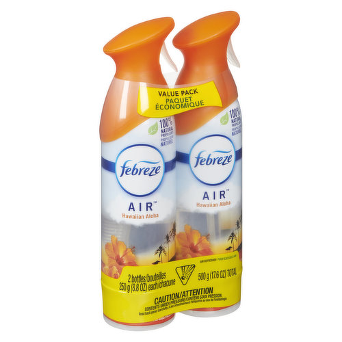 Glade Drop Shape Paper Car Air Fresheners, Hawaiian Breeze Scent, 2 Packs