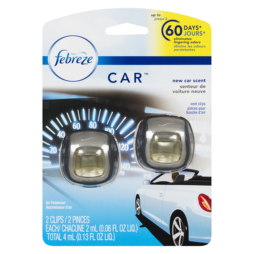 Febreze Car Vent Air Freshener - Platinum Ice