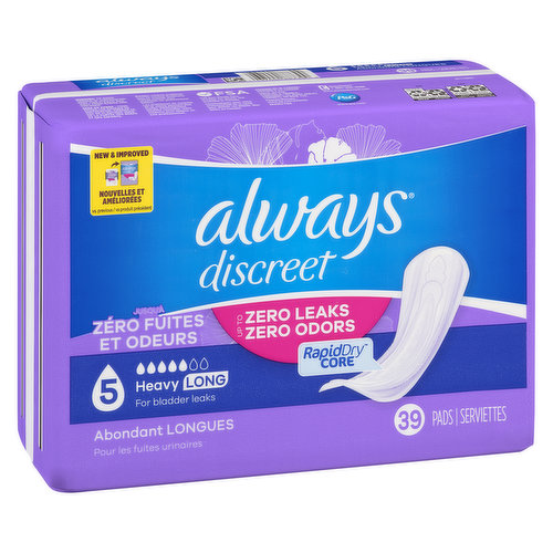 Always - Discreet Pads - Maximum - Save-On-Foods