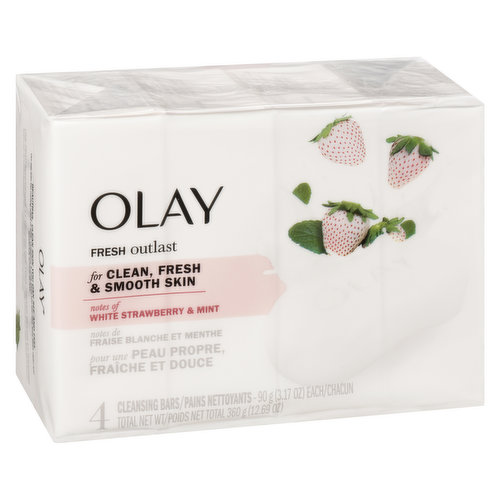 Olay - Fresh Outlast Bar - Cooling White Strawberry mint