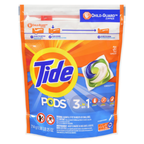 Tide - Pods 3in1 Laundry Detergent Original
