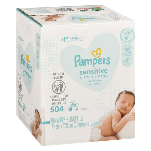 Pampers Pure Protection Disposable Baby Diapers Count and Baby Wipes 